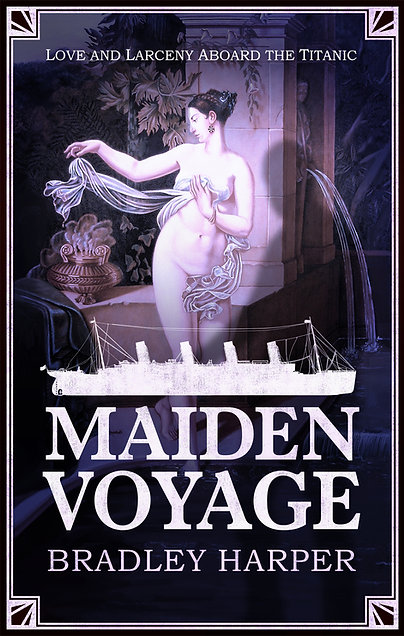 Cover of Maiden Voyage by author Bradley Harper, whose manuscript sold with the help of expert historical fiction editing